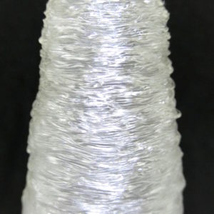 螺旋 3D 印刷による氷柱型キャンドル・キャップの拡大写真