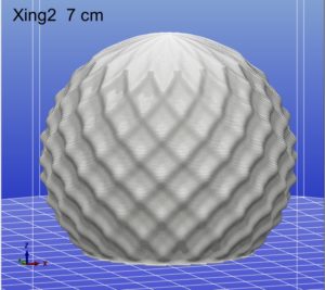 ハーモニー形ランプシェードのモデル