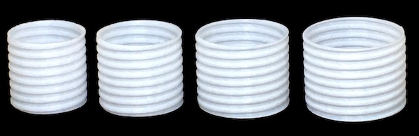 螺旋 3D 印刷でつくった入れ子のネジ