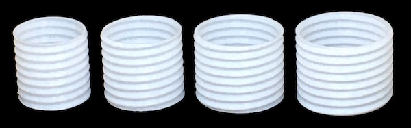 螺旋 3D 印刷でつくった入れ子のネジ