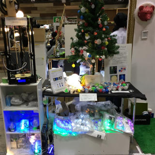 2017 年秋のデザインフェスタでのデイシンの展示