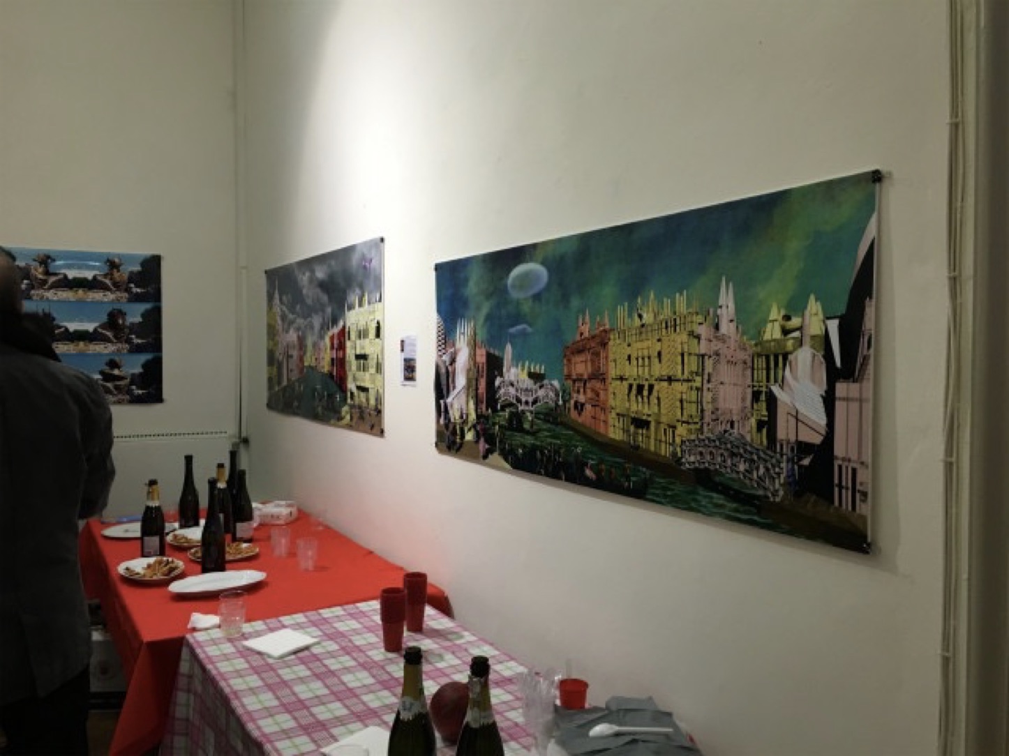 ヴェネチアの学会でのミラノ工科大学の Celestino Soddu の作品たち