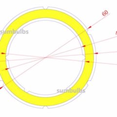 さまざまなサイズ・配置の LED を 3D デザインランプにつかうには…