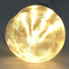 LED チップの個数と 3D デザインランプのきらめき