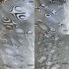 キャンドルポットや電球カバーでつかっている複雑なモアレ縞模様