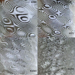 螺旋 3D 印刷による複雑なモアレ縞模様