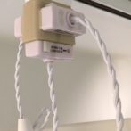 引掛シーリングから 3灯への分岐