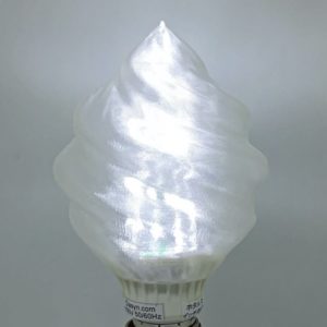 ソフトクリーム形シェードつきの 3Dデザインランプ | 3Dデザイン