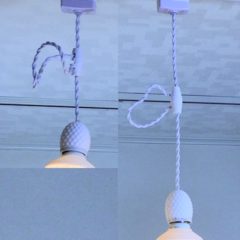 ペンダントライトのコードを短くする (高さを変える) には?