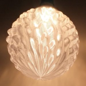 トロピカルフルーツ風 3D デザイン電球