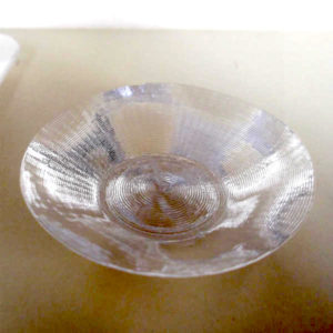 螺旋 3D 印刷でつくった小皿