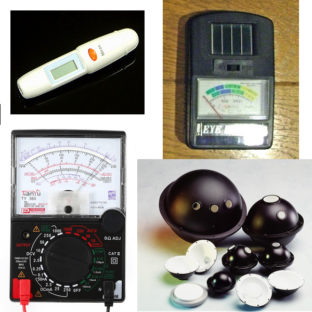 照明のための安い測定器たち ― テスター，赤外線温度計，照度計，色温度計など