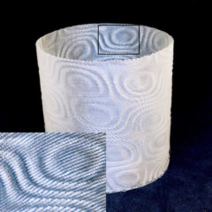 螺旋3D印刷した LEDキャンドルポットに謎の模様が…