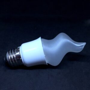 マットなカバーつきの炎形/鳥形シャンデリア電球 (3Dデザインランプ)