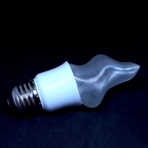 光沢があるカバーつきの炎形/鳥形シャンデリア電球 (3Dデザインランプ)