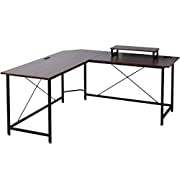 くの字形の机を買って 3Dプリンタをのせた