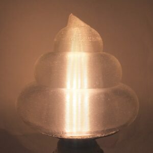 うんこ形電球 − 3Dデザインランプ