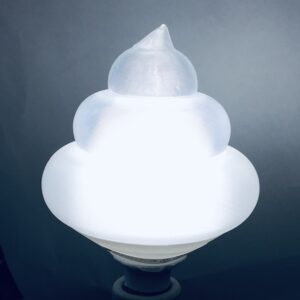 うんこ形電球 − 3Dデザインランプ
