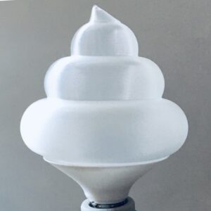 うんこ形電球 − 3Dデザインランプ