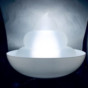 うんこ形電球 − 3Dデザインランプ