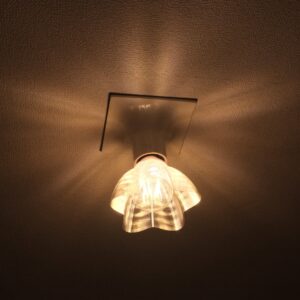 桜形 星形の電球カバー