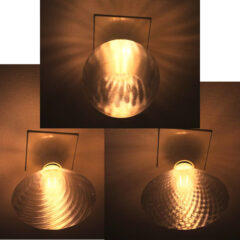 きらめく 大型の電球カバー商品 3 種類を新規開発した