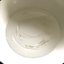 水につけた PLAフィラメントで和紙風シェードが改善された